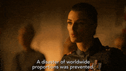Press Conference Witch GIF by Motherland: Fort Salem