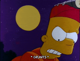 Pulling Season 3 GIF by The Simpsons
