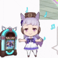 Umamusume Goldship GIF