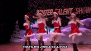 gretchen wieners thats the jingle bell rock GIF