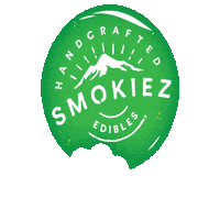 smokiez gummies edibles eat your greens smokiez Sticker