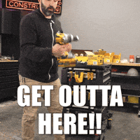 Youre Crazy Get Out GIF by VCG Construction