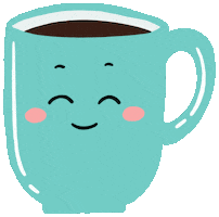 Happy Coffee Sticker