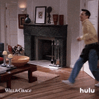 happy will and grace GIF by HULU