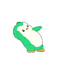 The Matrix Penguin Sticker by Abster