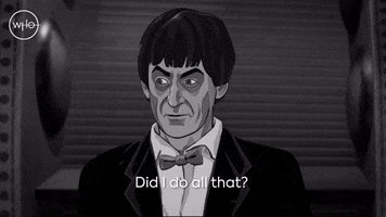 Patrick Troughton Lol GIF by Doctor Who