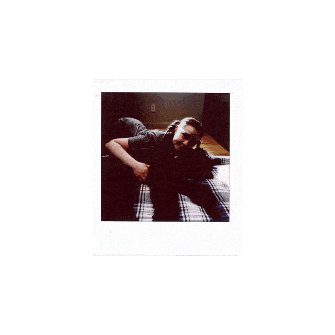 WarnerJeremy family photos polaroid memories Sticker
