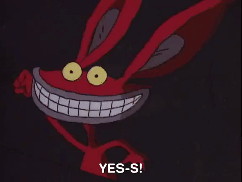 nickrewind giphydvr nicksplat aaahh real monsters giphyarm002 GIF