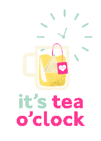 Teaoclock Sticker by SkinnyMint