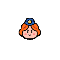 Happy Girl Sticker by Squad Busters