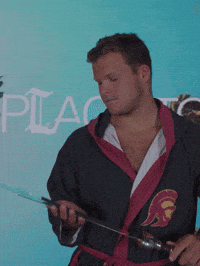 Water Jack GIF by USC Trojans