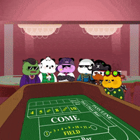 Feeling Lucky Panda GIF by Kanpai Pandas