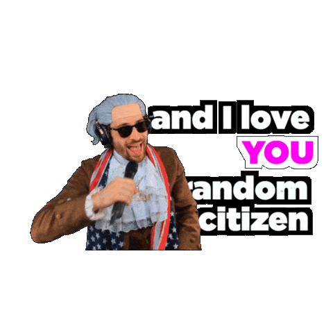 I Love You Too Superhero Sticker
