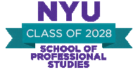 New York University Nyu Sticker by MeetNYU