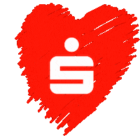 Verbotene Liebe Heart Sticker by Berliner Sparkasse