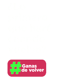 Ganas De Volver Sticker by DDBLatina