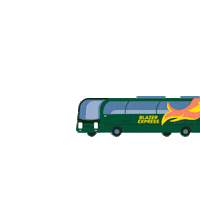 driving school bus Sticker by The University of Alabama at Birmingham