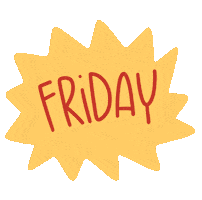 The Weekend Flower Sticker by Demic
