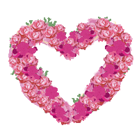 Love You Hearts Sticker by elan_cafe