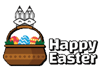 Happy Easter Sticker by Stamatia Alexaki