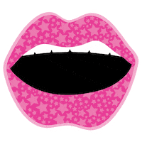 ShopBuddyLove pink kiss stars lips Sticker