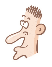 Face Drawing Sticker by Some Doodles