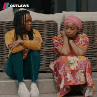 Girl Sitting GIF by Showmax