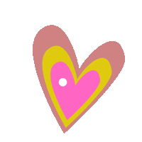 In Love Hart Sticker by Modehuis Tunteler