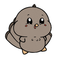 Happy Flappy Bird Sticker by Aminal Stickers