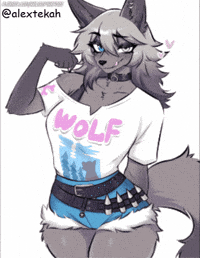Furry Girl E621 GIF