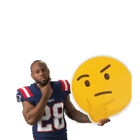 James White Reaction Sticker by New England Patriots