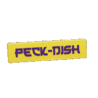PECKDISH peckdish hungry brands peckdish 3d assets Sticker