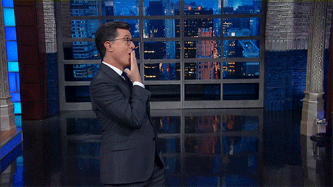 stephen colbert GIF by The Late Show With Stephen Colbert