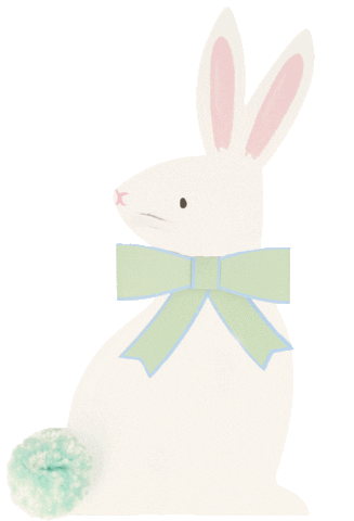 Bunny Rabbit Sticker by Meri Meri