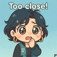 Sweating Too Close GIF by Persona