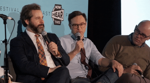 Paul F Tompkins Pft GIF by Now Hear This podcast Festival