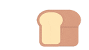emojivid food emoji bread emojivid Sticker