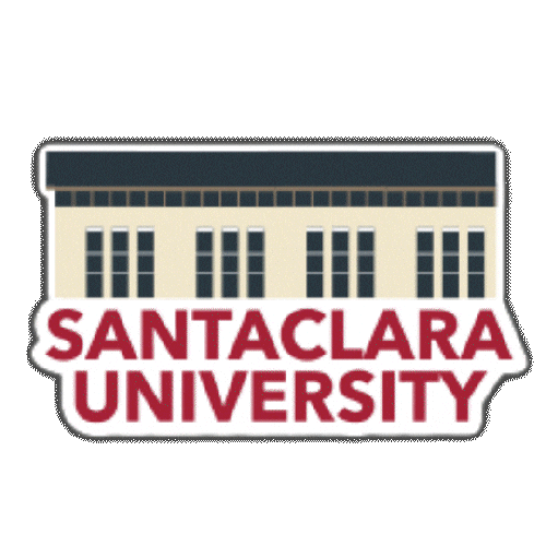 Congrats Graduation Sticker by SantaClaraUniversity