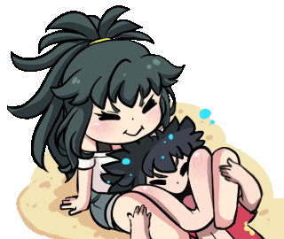 Summer Choking Sticker by Jin