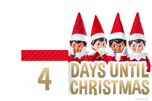 Christmas Eve Sticker by The Elf on the Shelf