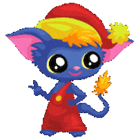 Animation Hello Sticker by Dinolingo - online language learning platform for kids