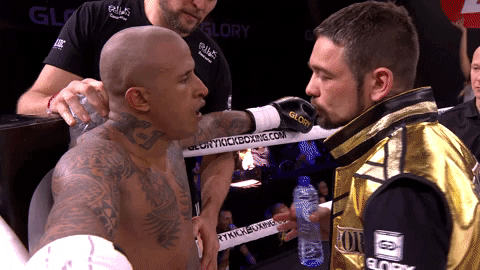 Mixed Martial Arts Water GIF by GLORY Kickboxing