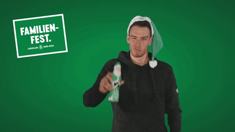 weihnachten GIF by SV Werder Bremen