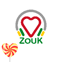 Candy Zouk Sticker by Visual Beesy