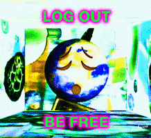 Emoji Log Off GIF by PEEKASSO