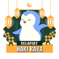 Pray Hari Raya Sticker by Pudgy Penguins
