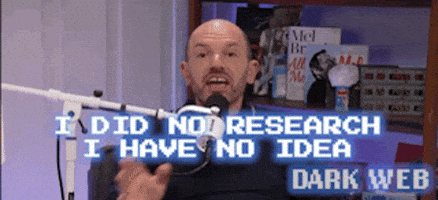 No Idea Idk GIF by Dark Web