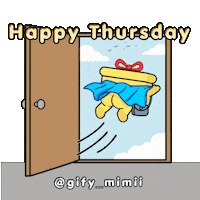 Jueves Happy Thursday Sticker