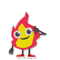 Happy Heat Wave Sticker by Chris Timmons