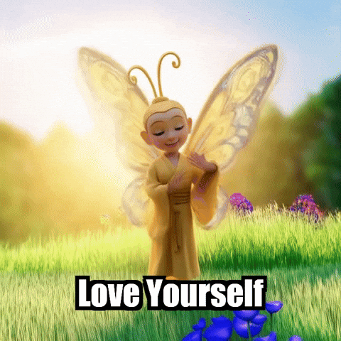 Love Yourself Acceptance GIF by BuddhaFlyJourney